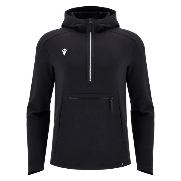 Bluza z kapturem z zamkiem 1/2 Macron FCE Suilven. Czarne bluzy z kapturem Macron, na jesień, l, bez wzorów, z dżerseju, z kapturem. Za 373.00 zł.