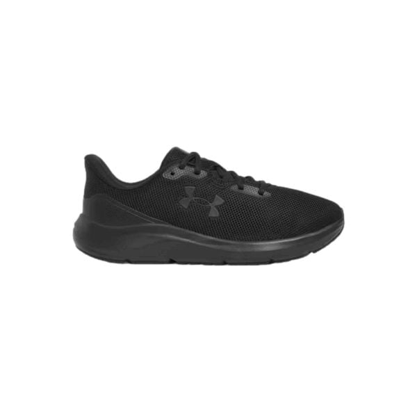 Buty do biegania męskie Under Armour Charged Pursuit 4. Czarne buty do biegania Under Armour, bez wzorów, bez zapięcia, do biegania. Za 179.99 zł.