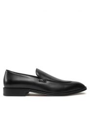 BOSS Półbuty Derrek 50534049 10266888 01 Czarny. Czarne eleganckie półbuty Boss, bez wzorów, ze skóry, bez obcasa, bez zapięcia. Za 919.99 zł.