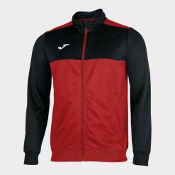 Bluza do piłki nożnej męska Joma Winner. Czerwone bluzy bez kaptura Joma, m, bez wzorów, z dresówki, bez kaptura. Za 162.60 zł.