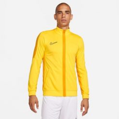 Bluza Sportowa Rozpinana Męska Nike Academy 23. Żółte bluzy bez kaptura Nike, m, bez wzorów, bez kaptura. W wyprzedaży za 177.10 zł.