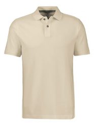 Lerros Koszulka polo w kolorze beżowym rozmiar: M. Brązowe koszulki polo sportowe Lerros, m, bez wzorów, bez kołnierzyka, bez ramiączek. Za 78.95 zł.