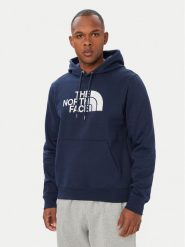The North Face Bluza Essential Drew Peak NF0A8FDA Granatowy Regular Fit. Niebieskie bluzy The North Face, m, bez wzorów, z bawełny, bez kaptura. Za 349.99 zł.