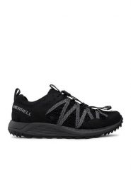 Merrell Sneakersy Wildwood Aerosport J036109 Czarny. Czarne buty sportowe casual Merrell, bez wzorów, z materiału, bez zapięcia. Za 359.99 zł.