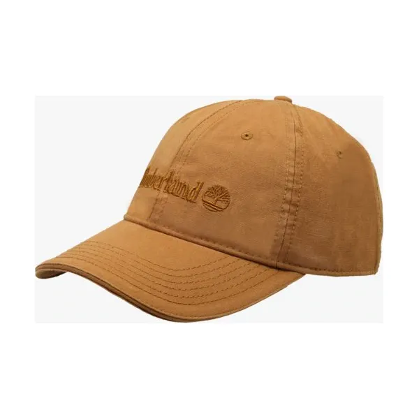 Timberland Czapka Cotton Canvas Cap , brązowy, rozmiar ONE SIZE. Brązowe czapki z daszkiem Timberland, bez wzorów, z bawełny. Za 159.99 zł.