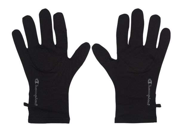Rękawiczki Champion Gloves czarne 806056 KK001. Czarne rękawiczki Champion, bez wzorów, z elastanu. Za 55.09 zł.
