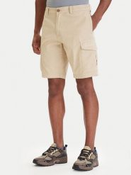 Napapijri Szorty materiałowe NP0A4HOT Beżowy Regular Fit. Brązowe szorty Napapijri, m, bez wzorów, z bawełny. Za 399.99 zł.