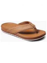 Reef Japonki "Bonzer" w kolorze jasnobrązowym rozmiar: 40. Brązowe japonki Reef, bez wzorów, z tkaniny. Za 293.45 zł.