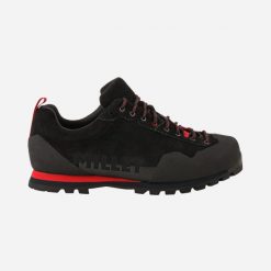 Buty turystyczne MILLET Friction U Czarny. Czarne buty trekkingowe Millet, bez wzorów, bez zapięcia. Za 849.00 zł.