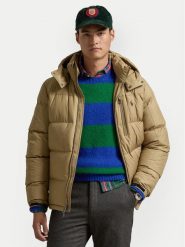 Polo Ralph Lauren Kurtka puchowa 710940237004 Beżowy Regular Fit. Brązowe kurtki Polo Ralph Lauren, m, bez wzorów, z puchu, bez kaptura. Za 1,369.00 zł.