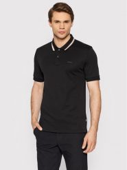 Boss Polo Panrose 38 50469360 Czarny Slim Fit. Czarne koszulki polo Boss, m, bez wzorów, z bawełny, bez kołnierzyka, bez ramiączek. Za 339.99 zł.