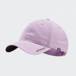 Czapka sportowa z daszkiem Artengo TC 500 rozmiar 56. Czarne czapki z daszkiem ARTENGO, bez wzorów, z materiału. Za 29.99 zł.