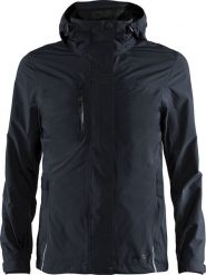 Craft Kurtka przeciwdeszczowa "Urban" w kolorze czarnym rozmiar: M. Czarne kurtki outdoor i hardshell Craft, m, bez wzorów, bez kaptura. Za 364.95 zł.