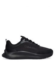 Calvin Klein Sneakersy Light Eva Run Ess Lac Ny-Su Wmn HW0HW03293 Czarny. Czarne buty do biegania CALVIN KLEIN, bez wzorów, z materiału, bez zapięcia. Za 409.99 zł.