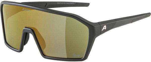 Okulary przeciwsłoneczne Alpina Ram Q-Lite. Czarne okulary przeciwsłoneczne Alpina, prostokątne. Za 441.95 zł.