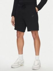 Nike Szorty sportowe FB8171 Czarny Regular Fit. Czarne krótkie spodenki sportowe Nike, m, bez wzorów, z bawełny. Za 359.99 zł.