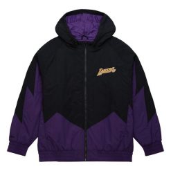 Bluza z kapturem Los Angeles Lakers. Czarne bluzy z kapturem Mitchell & Ness, m, bez wzorów, z kapturem. Za 796.00 zł.