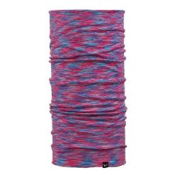 Komin na szyję wielofunkcyjny sportowy dla dorosłych. Fioletowe szaliki Viking, bez wzorów. Za 40.78 zł.