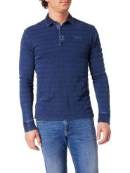 Pioneer Koszulka polo w kolorze niebieskim rozmiar: XL. Niebieskie koszulki polo PIONEER, xl, bez wzorów, z bawełny, bez kołnierzyka, bez ramiączek. Za 124.95 zł.