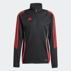 Top treningowy piłkarski ADIDAS Tiro 24. Bluzy Adidas, xl, bez wzorów, bez kaptura. W wyprzedaży za 159.99 zł.