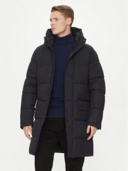 Save The Duck Płaszcz zimowy D41780M WULY19 Granatowy Regular Fit. Niebieskie płaszcze Save the duck, na zimę, m, bez wzorów, z syntetyku, bez kaptura. Za 1,499.00 zł.