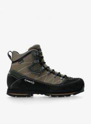 Buty trekkingowe męskie AKU Trekker Lite III GTX. Brązowe buty turystyczne Aku, bez wzorów, z gore-texu, bez zapięcia, trekkingowe, gore-tex. Za 845.89 zł.