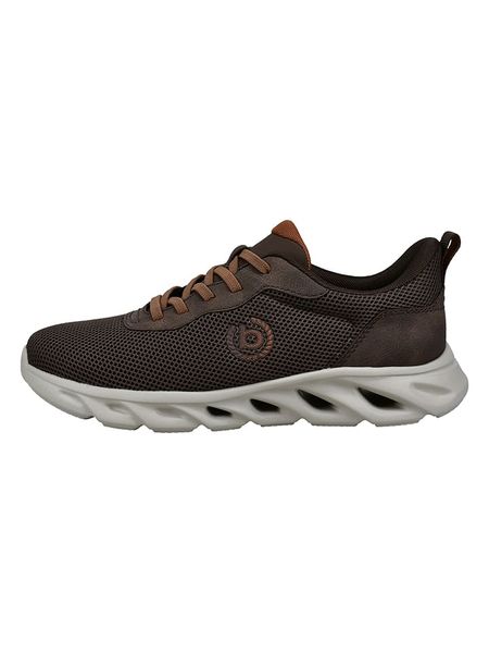 Bugatti Sneakersy "Caraway" w kolorze brązowym rozmiar: 45. Brązowe buty sportowe casual Bugatti, bez wzorów, bez zapięcia. Za 177.32 zł.