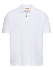 Camel Active Koszulka polo w kolorze białym rozmiar: L. Białe koszulki polo Camel Active, l, bez wzorów, z bawełny, bez kołnierzyka, bez ramiączek. Za 131.74 zł.