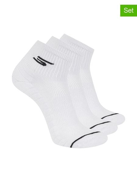 Skechers Skarpety (6 par) w kolorze białym rozmiar: 43-46. Białe skarpety Skechers, bez wzorów, ze splotem. Za 52.30 zł.