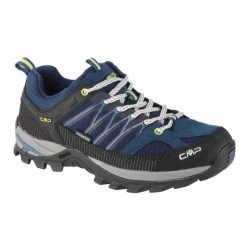 Męskie Buty Sportowe Rigel Low. Brązowe buty turystyczne CMP, na lato, bez wzorów, z materiału, bez zapięcia, trekkingowe. Za 349.99 zł.