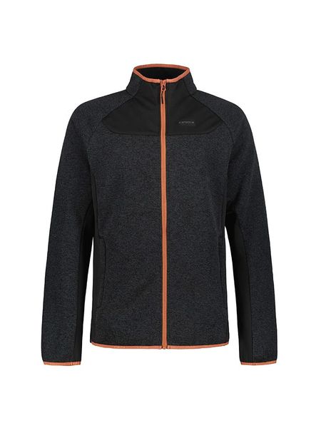 Icepeak Kurtka polarowa "Bode" w kolorze czarnym rozmiar: XXL. Czarne kurtki Icepeak, xxl, bez wzorów, z materiału, bez kaptura. Za 117.73 zł.