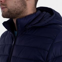 Kurtka puchowa Softee Milano. Niebieskie kurtki Softee, m, bez wzorów, z puchu, bez kaptura. Za 244.99 zł.