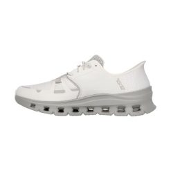 Buty męskie sneakersy Skechers Glide-Step Pro Slip-Ins. Brązowe buty sportowe casual Skechers, bez wzorów, bez zapięcia. Za 429.99 zł.