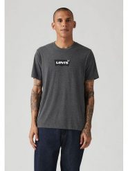 Levi´s Koszulka w kolorze antracytowym rozmiar: M. Czarne bezrękawniki m, bez wzorów, z bawełny, bez kołnierzyka, bez ramiączek. Za 74.81 zł.