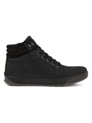 Ecco Skórzane sneakersy "Bypath Tred" w kolorze czarnym rozmiar: 44. Czarne buty sportowe casual ecco, bez wzorów, bez zapięcia. Za 303.06 zł.