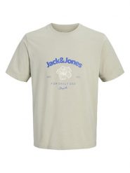Jack & Jones Koszulka "Jorriviera" w kolorze szarobrązowym rozmiar: M. Brązowe bezrękawniki Jack & Jones, m, bez wzorów, z bawełny, bez kołnierzyka, bez ramiączek. Za 46.95 zł.