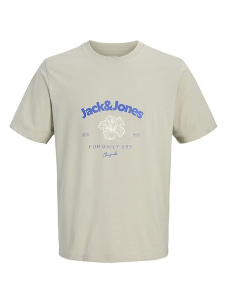 Jack & Jones Koszulka "Jorriviera" w kolorze szarobrązowym rozmiar: M. Brązowe bezrękawniki Jack & Jones, m, bez wzorów, z bawełny, bez kołnierzyka, bez ramiączek. Za 47.95 zł.