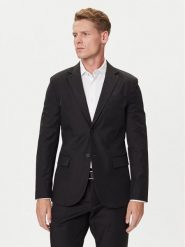 Guess Marynarka M4YN00 WG9Z2 Czarny Regular Fit. Czarne garnitury Guess, l, z aplikacjami, z syntetyku. Za 589.99 zł.