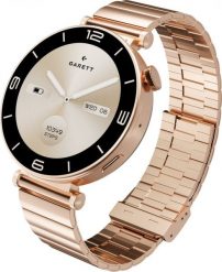 Garett Rose Różowe Złoto-stalowy. Czerwone krokomierze Garett. Za 299.00 zł.