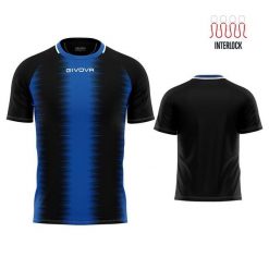 Koszulka Sportowa Givova Stripe XL - Oddychająca i Trwała. Czarne t-shirty sportowe Givova, bez wzorów, bez ramiączek, do piłki nożnej. Za 181.99 zł.