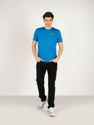 North Sails X Prada T-shirt "Mistral" | 45 2303 000 | T-shirt Mistral | Mężczyzna | Niebieski. Niebieskie t-shirty North Sails, m, z aplikacjami, z poliesteru, bez kołnierzyka, bez ramiączek. W wyprzedaży za 159.00 zł.