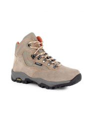 Kimberfeel Skórzane botki turystyczne "Nimba" w kolorze szarobrązowym rozmiar: 45. Brązowe buty trekkingowe Kimberfeel, bez wzorów, z materiału, bez zapięcia. Za 256.70 zł.