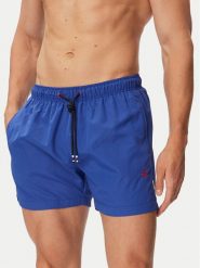 Beverly Hills Polo Club Szorty kąpielowe P-SS26M-UNION-0272 Niebieski Regular Fit. Niebieskie kąpielówki Beverly Hills Polo Club, l, bez wzorów, z syntetyku. Za 159.99 zł.
