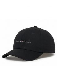 Tommy Hilfiger Czapka z daszkiem Th Foundation Hct 6 Panel Cap AM0AM14045 Czarny. Czarne czapki z daszkiem Tommy Hilfiger, bez wzorów, z bawełny. Za 189.99 zł.