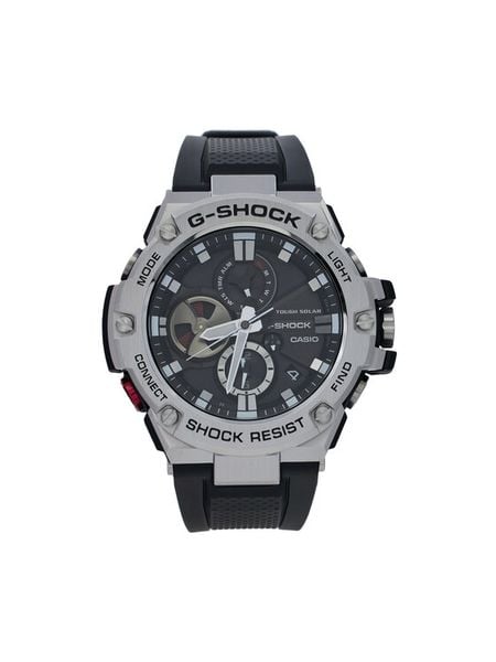 G-Shock Zegarek GST-B100-1AER Srebrny. Szare, analogowe zegarki G-Shock, srebrne. Za 1,389.00 zł.