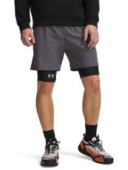 Under Armour Szorty sportowe w kolorze antracytowym rozmiar: S. Czarne krótkie spodenki sportowe Under Armour, s, bez wzorów, z materiału. Za 88.45 zł.