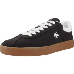 Tenisówki Lacoste Model Baseshot Kolor Czarny. Czarne trampki LACOSTE, m, bez wzorów, bez zapięcia. Za 455.20 zł.
