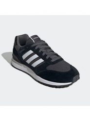 Adidas Skórzane sneakersy "Run 80s" w kolorze czarnym rozmiar: 40. Czarne buty do biegania Adidas, bez wzorów, bez zapięcia. Za 223.46 zł.
