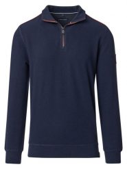 CASAMODA Sweter w kolorze granatowym rozmiar: L. Niebieskie swetry nierozpinane CASAMODA, l, bez wzorów, bez kołnierzyka, bez ramiączek. Za 152.99 zł.