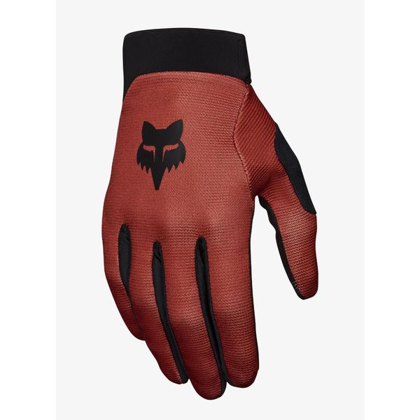 Rękawiczki rowerowe męskie Fox Ranger Glove. Czerwone rękawiczki FOX, bez wzorów. Za 121.99 zł.